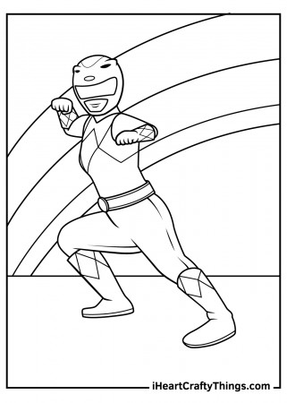 Printable Power Rangers Coloring Pages (Updated 2023)
