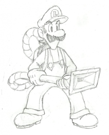 Luigis mansion 2 coloring pages