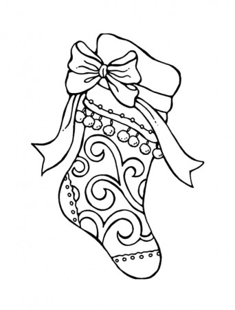 Christmas Stocking Coloring Pages – coloring.rocks!