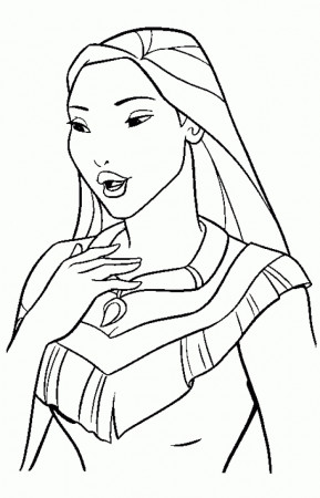 Get This Pocahontas Coloring Pages Online Printable B6QSA !