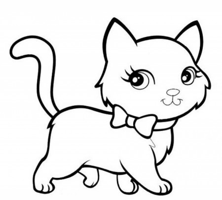 Get This Baby Kitten Coloring Pages 84624 !
