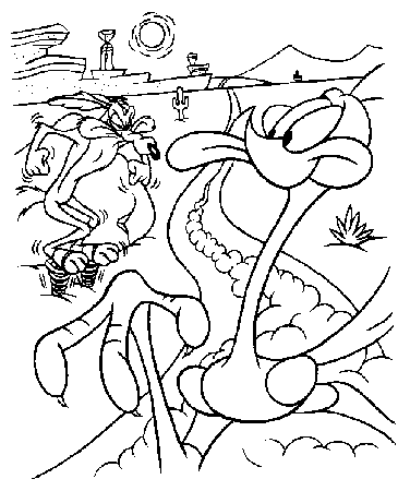 Free Roadrunner Coloring Pages, Download Free Clip Art, Free ...