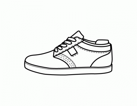 Free Coloring Page Shoes, Download Free Clip Art, Free Clip Art on ...