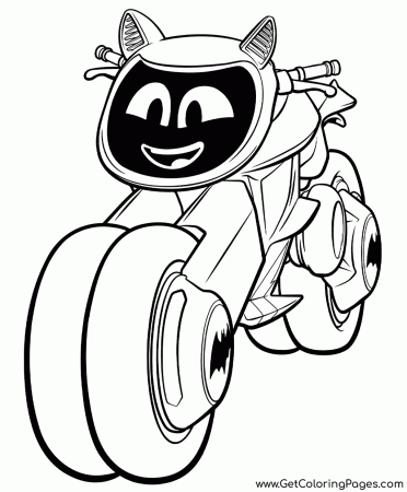 Batwheels Coloring Pages ...