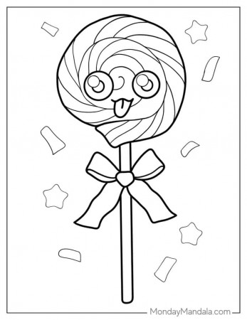 20 Lollipop Coloring Pages (Free PDF ...