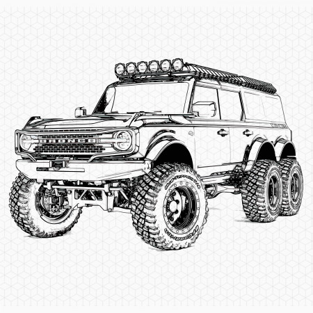 21 Bronco 6x6 Concept File for Laser ...