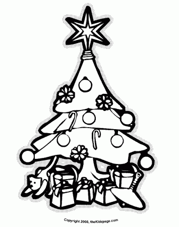 Black/White Christmas Tree Mobile — Crafthubs