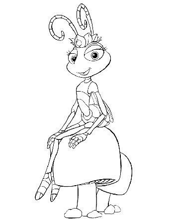 bugs life Colouring Pages (page 2)