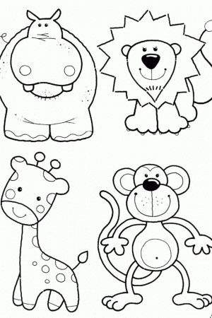 Animal Coloring Pages For Kids To Print | download free printable 