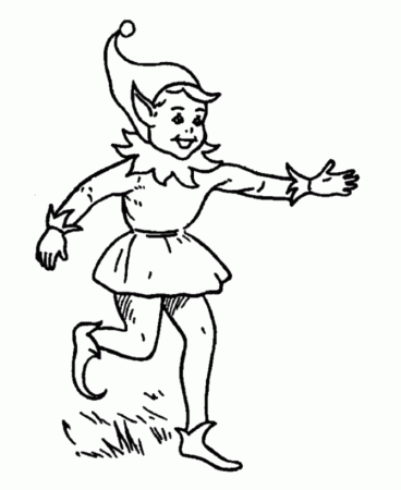 water elf Colouring Pages