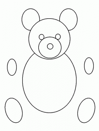 How to draw a Teddy bear in some simple steps