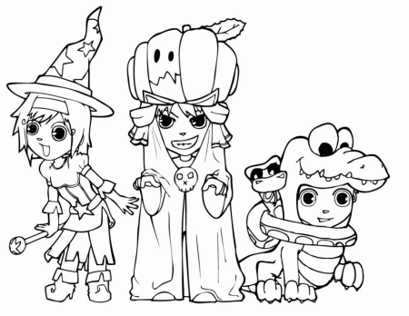 Halloween Witch Castle Printable Coloring Pages 170002 Print 