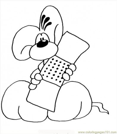 Coloring Pages Diddl 50 (Cartoons > Diddl) - free printable 