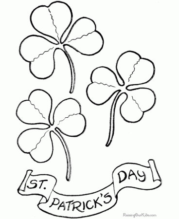 cartoon st patricks day frog on pot of gold coloring page outline 