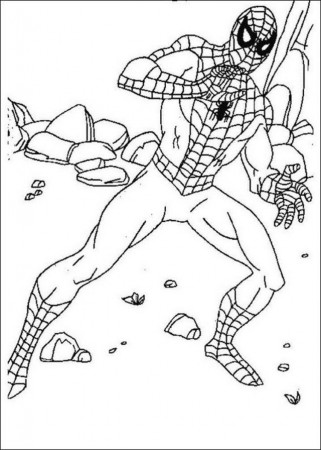 printable Spiderman coloring pages for kids | Great Coloring Pages