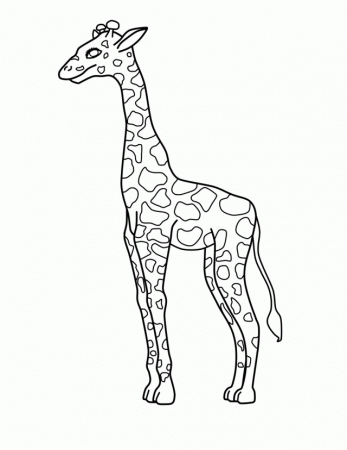 Download Giraffe Coloring Pages | Coloring Pages
