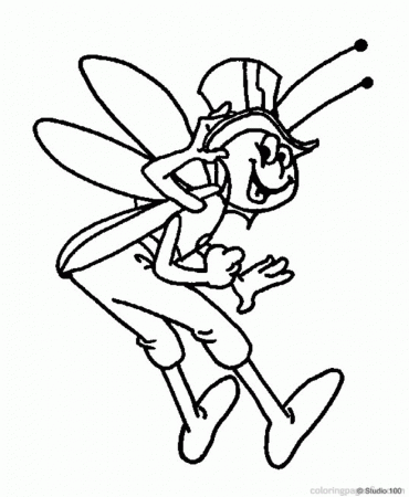 Maya The Bee Coloring Pages 9 | Free Printable Coloring Pages 