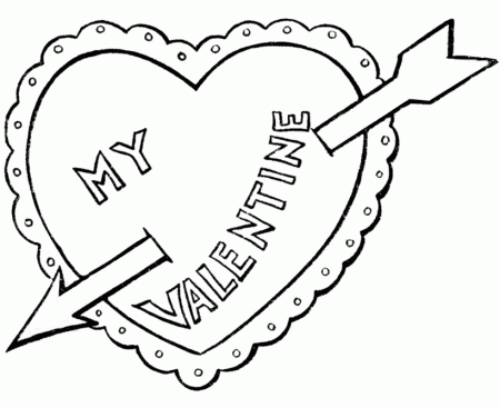 006-printable-hearts-valentine | Kids Cute Coloring Pages