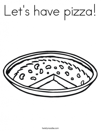 printable Pizza Coloring Pages For Kids | Best Coloring Pages