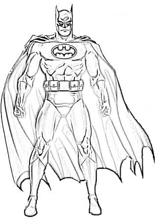 Batman Coloring Pages: Educational Activity for Kids.