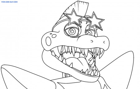 Montgomery Gator Coloring Pages | WONDER DAY — Coloring pages for children  and adults