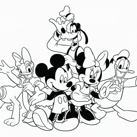 Disney Coloring Book Pdf - Coloring Pages for Kids and for Adults