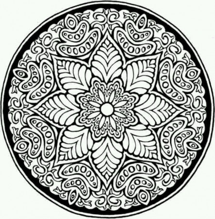Super Geometric Patterns For Kids To Color Coloring Pages For Kids ...