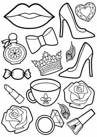 Stickers coloring pages | Coloring pages to download and print