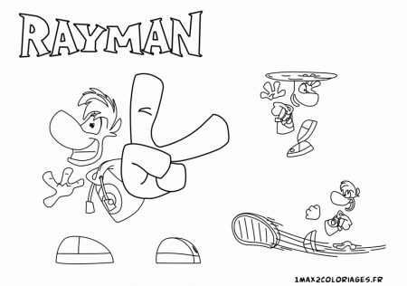Rayman Origins Coloring Pages Sketch Coloring Page