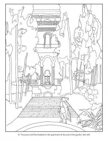 Stories from Once Upon a Time Coloring Book - Wet Paint Artists' Materials  and Framing