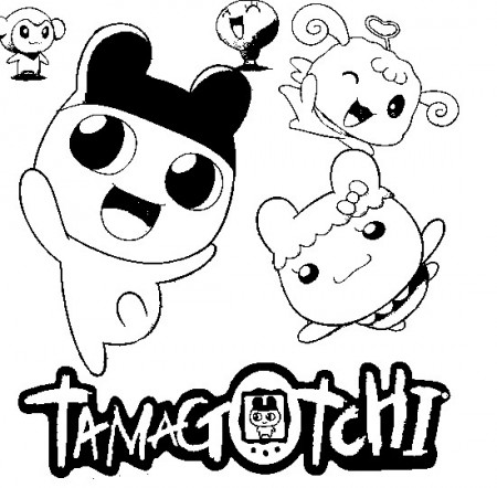 Coloring page Movies in Theaters : Tamagotchi 2