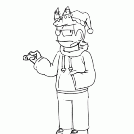 Am working on a Tord drawing. This is the process of it, how dose it look  so far? : r/Eddsworld