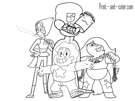 Top 15 Best Steven Universe Coloring Pages Roundup