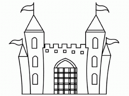 cinderella castle coloring page - High Quality Coloring Pages