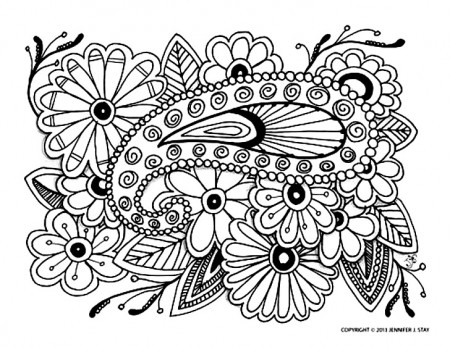 Drawing Anti-stress #127177 (Relaxation) – Printable coloring pages