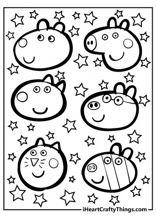 Peppa Pig Coloring Pages (Updated 2023)