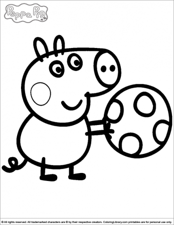 Free Printable Coloring Pages Peppa Pig, Download Free Printable Coloring  Pages Peppa Pig png images, Free ClipArts on Clipart Library