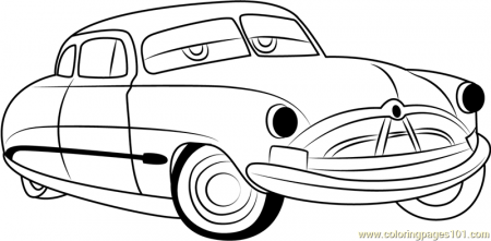 Doc Coloring Page for Kids - Free Cars Printable Coloring Pages Online for  Kids - ColoringPages101.com | Coloring Pages for Kids