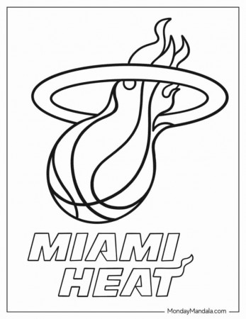 30 NBA & Basketball Coloring Pages ...
