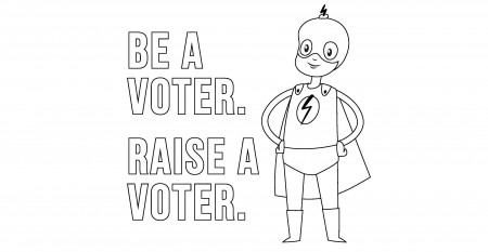 Bilingual Coloring Pages Show Kids the Power of Voting | Salud America