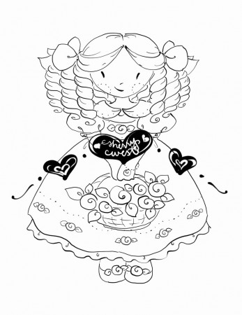 Birthday Girl Coloring Pages | Meriwer Coloring