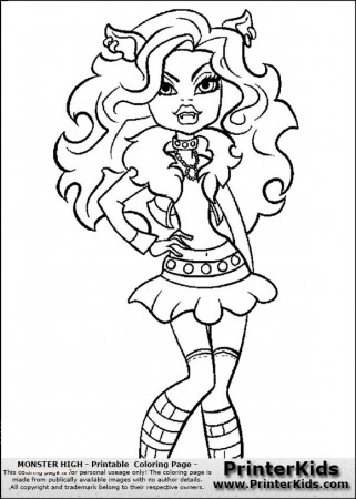 coloring pages : Monster High Coloring Pages To Print Elegant Monster High  Coloring Pages Pdf Coloring Home Monster High Coloring Pages to Print ~ peak