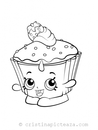 Shopkins Coloring Pages Season 2 (Bakery) – Cristina is Painting