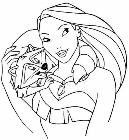 Get This Kids' Printable Pocahontas Coloring Pages Free ...