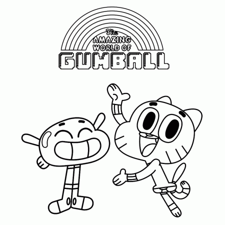 Amazing World Of Gumball Coloring Pages - GetColoringPages.com