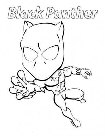 Black Panther Coloring Pages - Best ...