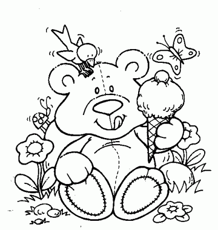 Teddy Bear Coloring Pages to Print ...