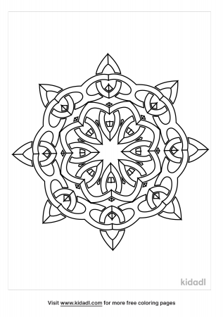 Celtic Mandala Coloring Pages | Free Mandala Coloring Pages | Kidadl