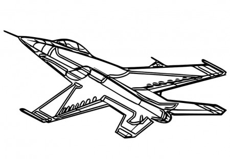 Yakovlev Yak-3 Fighter Jet Coloring Page - Free Printable Coloring Pages  for Kids