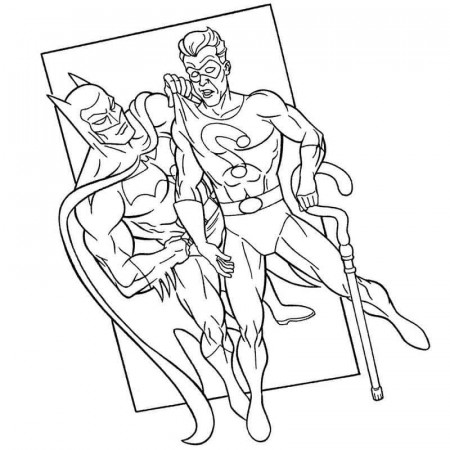 Superhero Coloring Pages | 120 Best Images Free Printable
